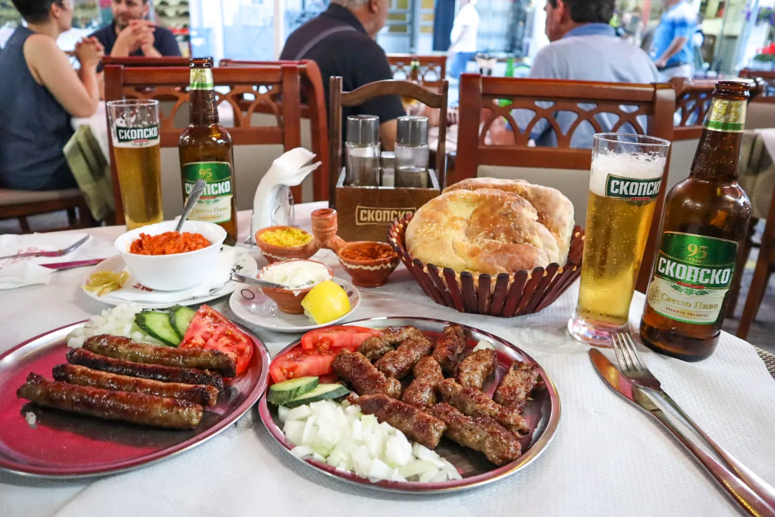 Ohrid food